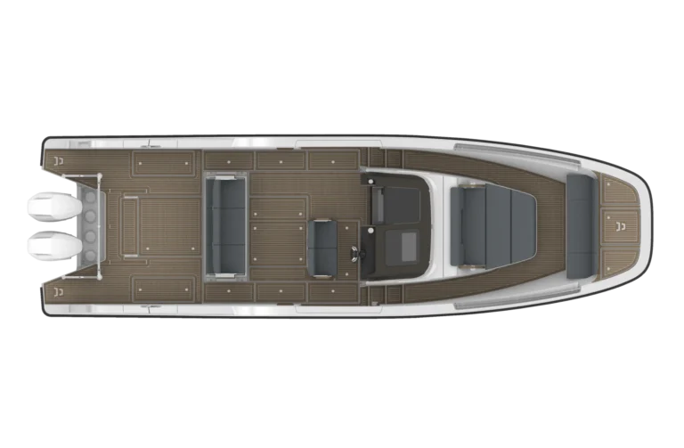 Bow Sunbed, Aft Ski arch