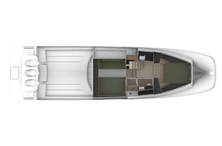 Sunfinder 50 - 2 CABIN, 1 BATHROOM, 1 GALLEY
