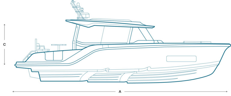 Wayfinder 38 - Side view