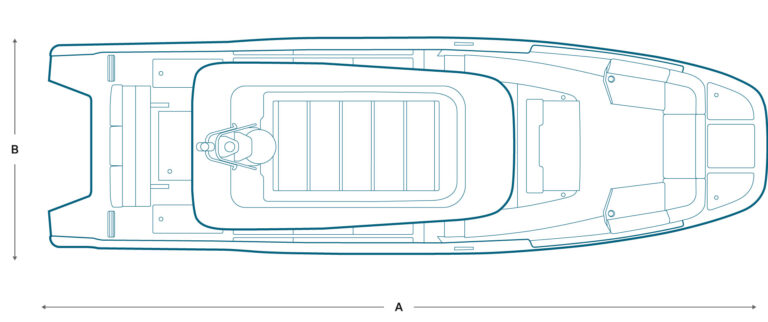 Wayfinder 38 - Top view