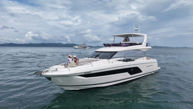Prestige 590 F-Line yacht for sale in Phuket Thailand